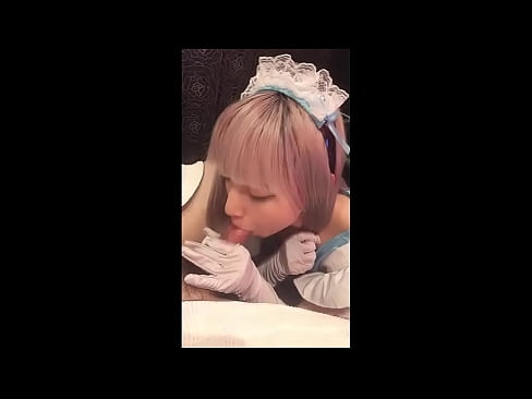❤️ Idol japonez [mayuka], kostum shërbyese franceze, pjesa 1, blowjob dhe kërcitje me locion ️❌ Porno e vështirë tek ne ❌